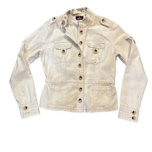 Jordache off white jacket 7/9 juniors.
